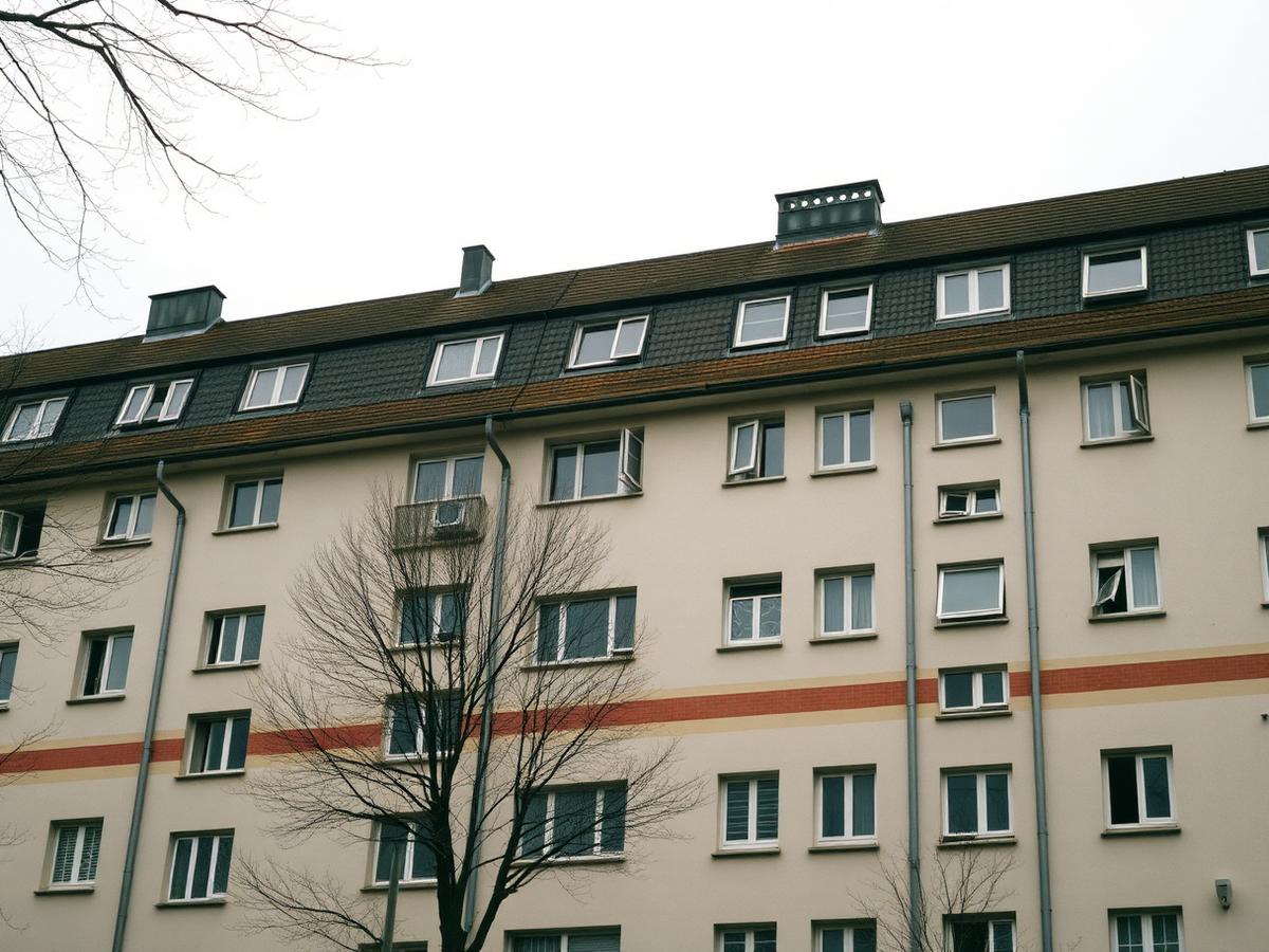 Älteres Wohngebäude mit möglicher WPB-Einstufung